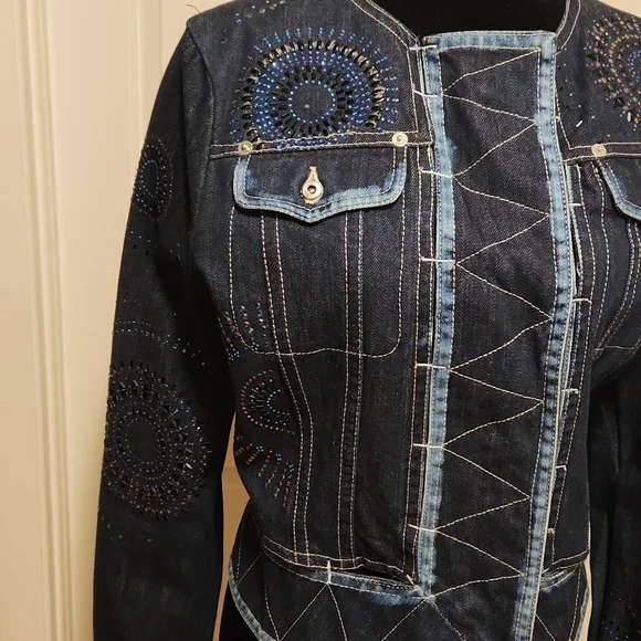 GIANFRANCO FERRE DENIM JACKET SIZE